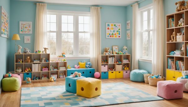 Comment aménager une salle de jeux pour les enfants ?