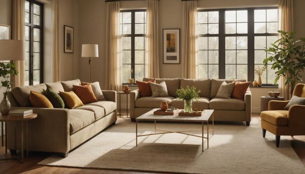Les couleurs tendance pour un salon chaleureux