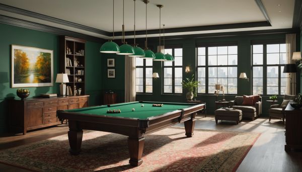 Pourquoi installer un billard dans une grande pièce ?