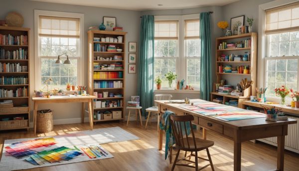S'offrir un espace de loisirs créatifs à la maison